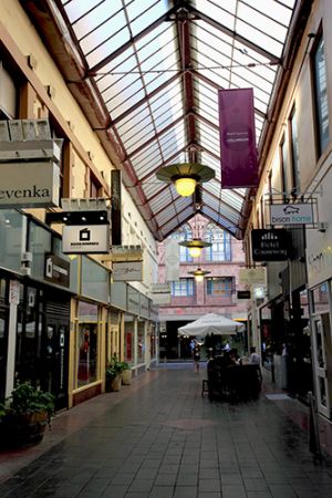 Arcades in the Inner City of Melbourne